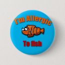 Recherche de poissons badges Pour enfants