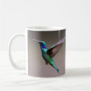Recherche de colibri en vol tasses Coloré