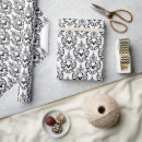 Recherche de damas papier cadeau Noir