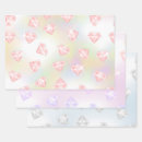 Recherche de rose métallique papier cadeau Pour eux