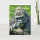 Suche nach lustige gorillas karten Tiere