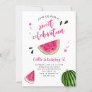 Recherche de de pastèque anniversaire invitations Fête d'anniversaire