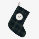 Recherche de bleu chaussette de noël Monogramme