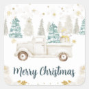 Recherche de fleur de neige autocollants Aquarelle