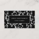 Recherche de motif de damassé cartes visite Noir et blanc