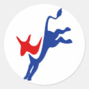 Recherche de donkey autocollants Parti démocratique