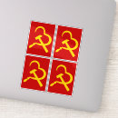 Recherche de faucille autocollants Communisme