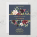 Recherche de navy blue and gold invitations Chic
