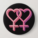 Recherche de symbole lesbienne badges Lgbt