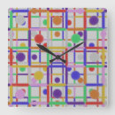 Recherche de couleurs vibrantes horloges Motif