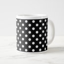 Recherche de point noir et blanc tasses Points