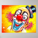 Recherche de clown posters Clowns de cirque