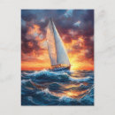 Recherche de peinture de bateau à voile cartes postales Pour tous