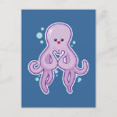 Recherche de poulpe de coeur cartes postales Océan