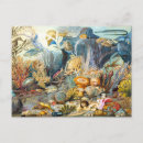 Recherche de vie cartes postales Illustration