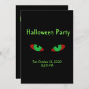 Recherche de yeux effrayants invitations Vampire