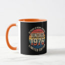 Recherche de anniversaire 1976 tasses Édition limitée