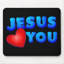 Suche nach jesus lieben sie mousepads Gott