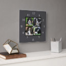 Recherche de gris foncé horloges Moderne
