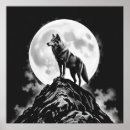 Recherche de loup mystique posters Nature