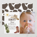 Recherche de rodeo 1ans anniversaire invitations Bottes de cowboy