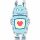 Suche nach niedlicher roboter aufkleber Herz