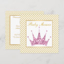 Recherche de tiara baby shower invitations Tiare