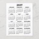Recherche de calendrier prospectus Minimaliste