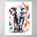 Suche nach abstrakter elefant poster Afrikanisch