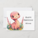 Suche nach dinosaurier geburtstag karten Aquarell