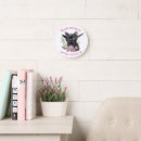 Recherche de chat floral horloges Mignon