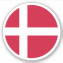 Suche nach dänemark reise aufkleber Flagge