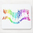 Suche nach musik ist leben mousepads Spaß