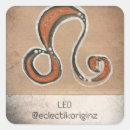 Recherche de leo autocollants Zodiaque