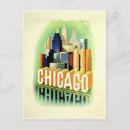 Recherche de affiche chicago cartes postales Illinois
