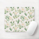 Recherche de fleur cactus tapis souris Vert