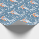 Recherche de requin papier cadeau Aquarelle