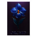 Suche nach blaue orchidee poster Blume