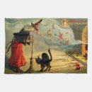 Suche nach halloween hexen geschirr tücher Vintag