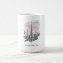 Recherche de tour du monde tasses Aquarelle