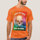 Suche nach orange schädel tshirts Für ihn