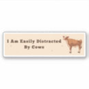 Recherche de vaches drôles autocollants Amateurs de vache