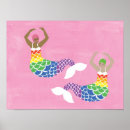 Recherche de mermaid party posters Arc en ciel