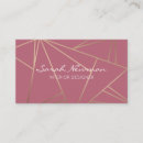 Recherche de concepteur de bijoux cartes visite Minimaliste