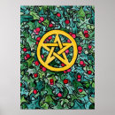 Recherche de pentagramme posters Wiccan