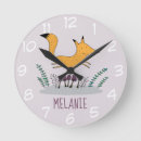 Recherche de illustrations horloges Renard
