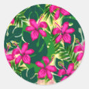 Recherche de motif hawaïen autocollants Hibiscus