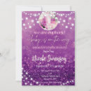 Recherche de purple baby shower invitations Violet