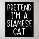 Suche nach siamesische katzen poster Katzenliebhaber