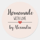 Recherche de pot de confiture autocollants Nom